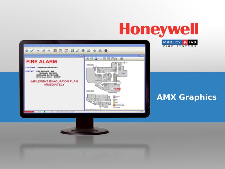 the Morley-amx product on a white and blue backdrop with the morley logo