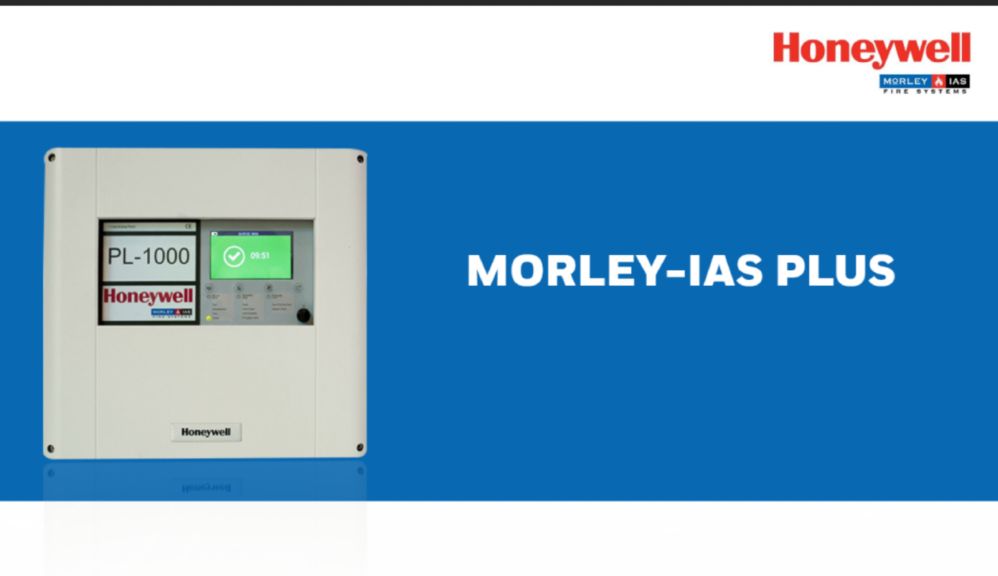 the Morley-plus product on a white and blue backdrop with the morley logo