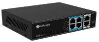 MS-S0204-EL Layer 2 network switch, 24 PoE ports 10/100/1000 with power of 30W each, for a total of 370W.