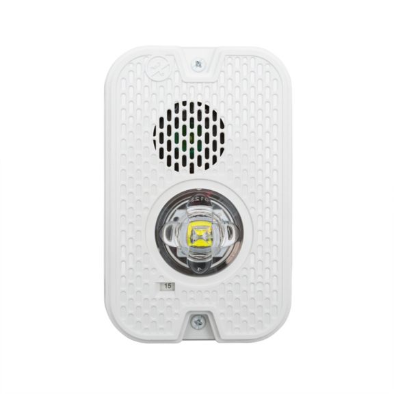 HORN/STRB LED WHT WALL OUTDOOR 2X4