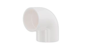 ASD ELBOW 90DEG 25MM White (10pcs)