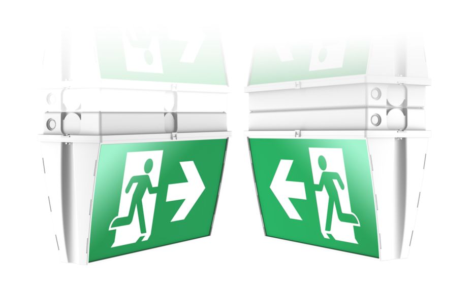 Radiant 65EX Emergency Exit Signs