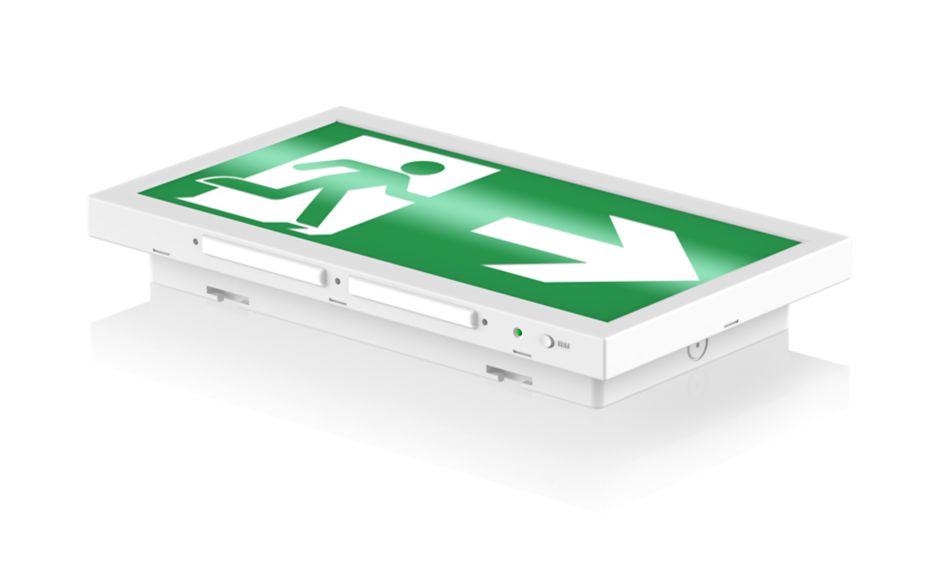Radiant WALL Emergency Exit Signs