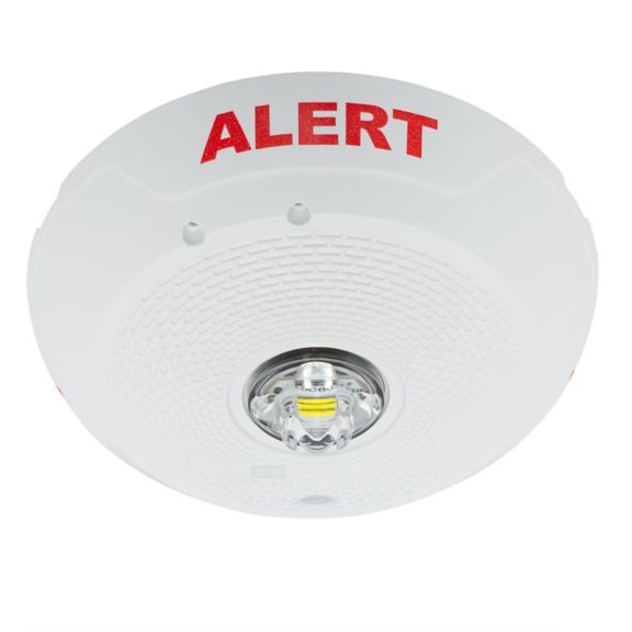 SCWLED-CLR-ALERT-Ceiling Alarm