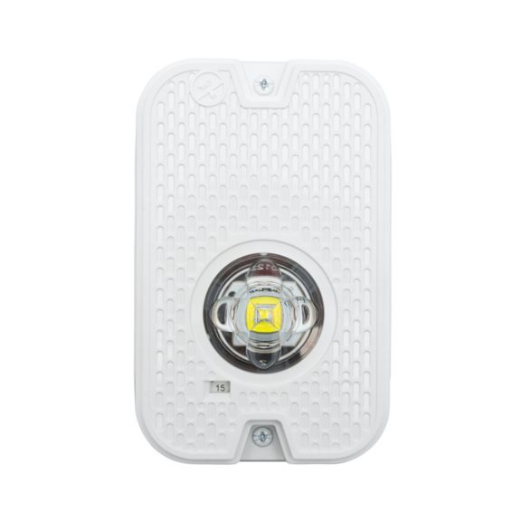 STROBE LED WHT WALL OUTDOOR 2X4