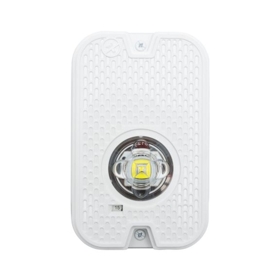 STROBE LED WHT WALL OUTDOOR PLAIN 2X4