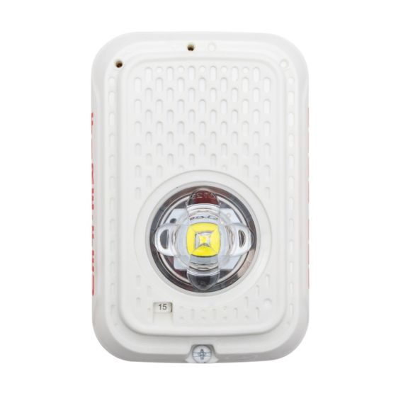 STROBE LED WHT  WALL 2X4 BILINGUAL