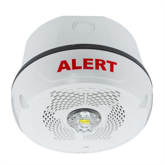 SPSCWKLED-CLR-ALRT-Ceiling Alarm