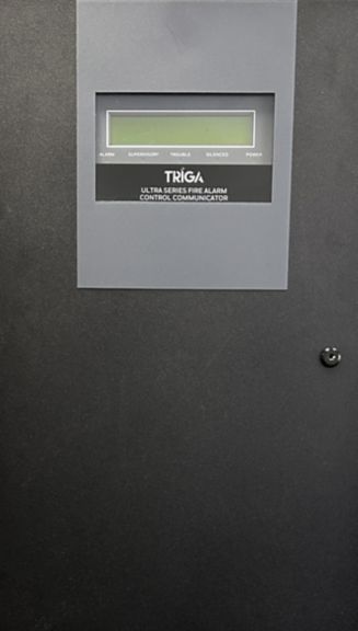 Triga Intelligent Fire Alarm Control Panel with Communicator, Black