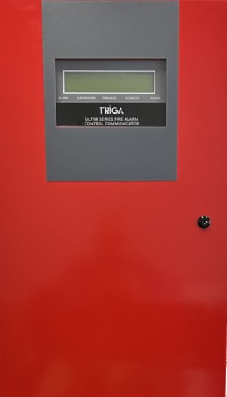Triga Intelligent Fire Alarm Control Panel with Communicator, Red