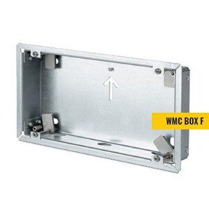 WMC BOX F In-wall mounting support for the remote display model ABT-WMC.