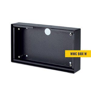 WMC BOX W Visible mounting support for the remote display model ABT-WMC.