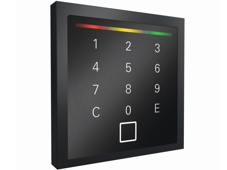 SIEDLE Touch Black / Anthracite with keypad
