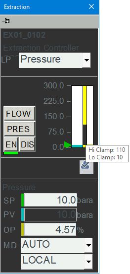 CCC Extraction Faceplate with ToolTip Image