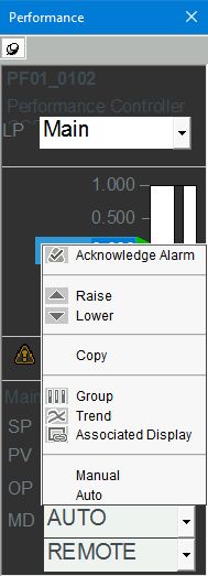 CCC Performance Faceplate_Context Menu Image