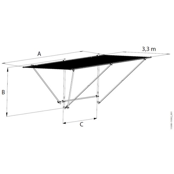COMBISAFE Safety Net Fan Corner