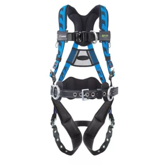 Miller AirCore Harness with Tongue Buckle Aluminum Hardware