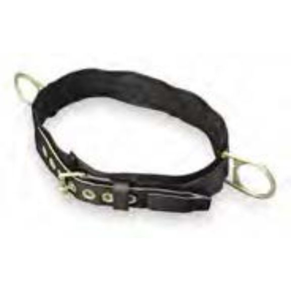 Miller Double D-ring body belt with 3-in back pad