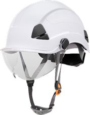 FM SAFETY HELMET VENTED WHITE