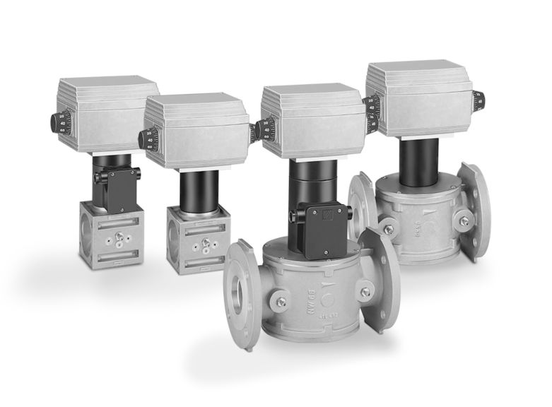 Control valves RV, control valves with solenoid valve RVS