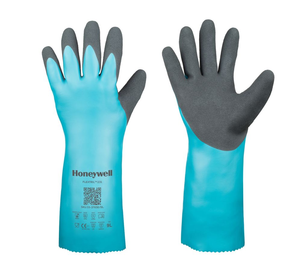 5 Colour Coded Site Safety Work Gloves Cut Resistant Protection Level 3 
