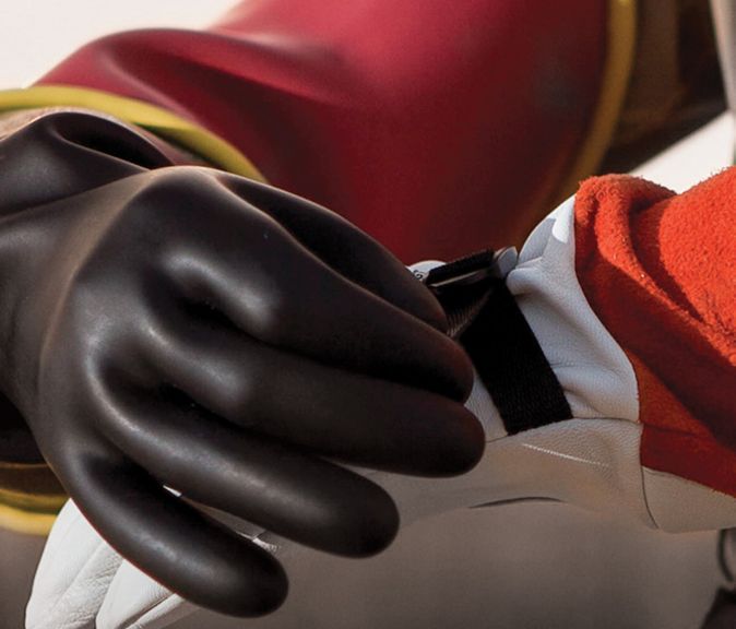 Rubber Gloves and Sleeves