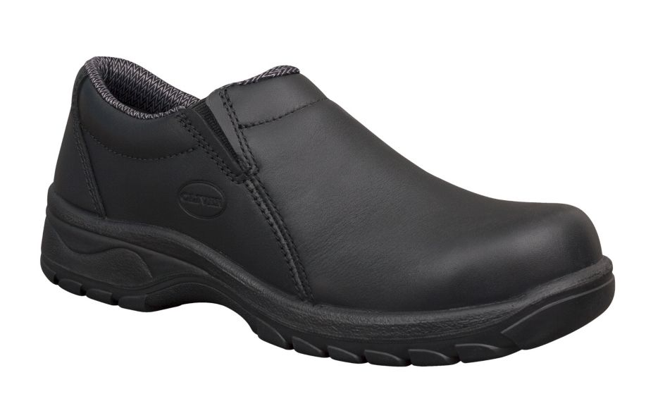 sps-ppe-49430 black slip on ladies shoe