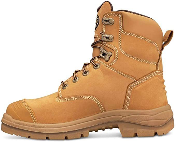 Oliver 55 Series Wheat 6'' Leather Lace-Up Steel Toe SD S