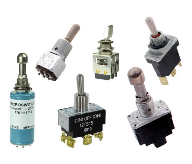 Commutateurs inverseurs/bascule