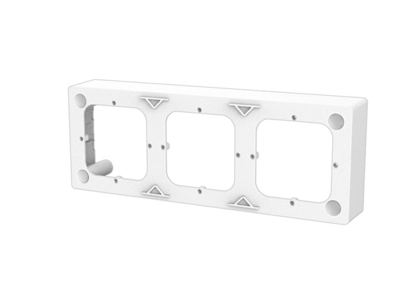 Surface mount base - Triple