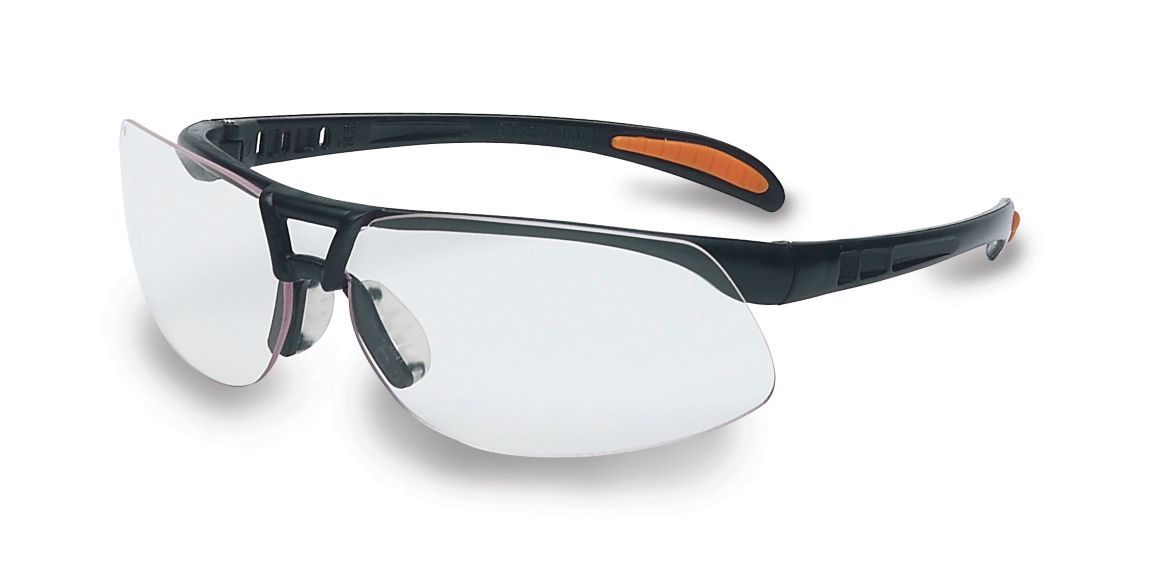Honeywell Uvex Protege Sandstone Safety Glasses With Clear Anti-Fog Lens