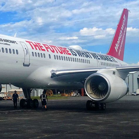 霍尼韦尔充满传奇色彩的波音757测试飞机迎来四十周年