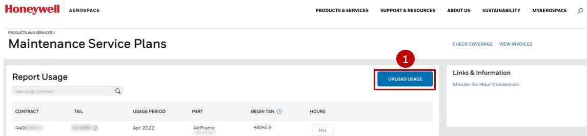 MSP Report Usage