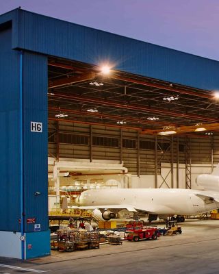 Hangar at Night