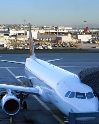 Blockchain technology Plane terminal