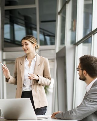 Group of multiethnic business people working together in the office
