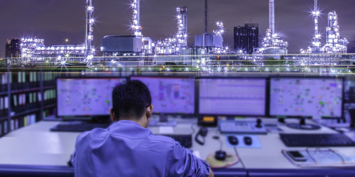 Stock Control Room Dashboard (operator training simulator)
