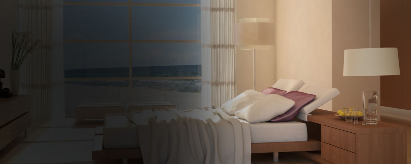 Bedroom by the ocean