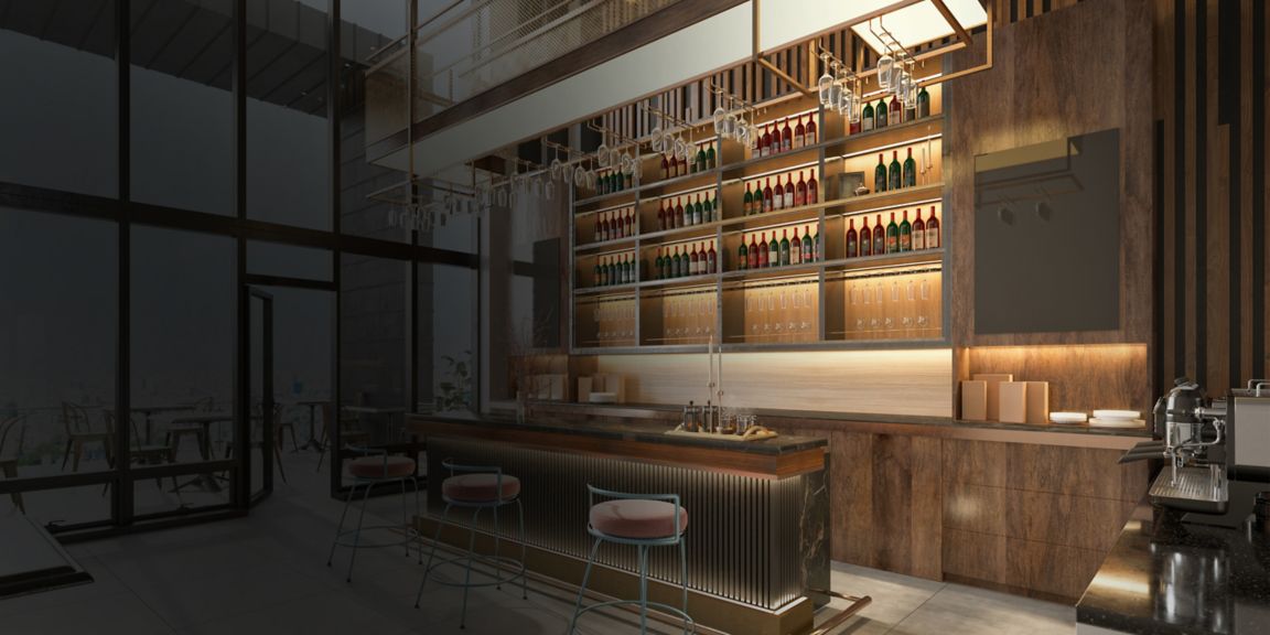 Hotel bar