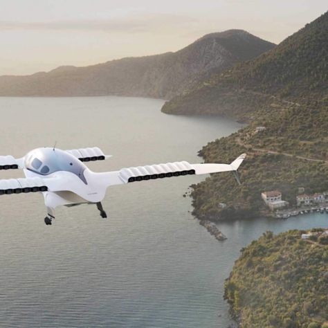 Lilium jet overflying the future of flight autonomous aviation