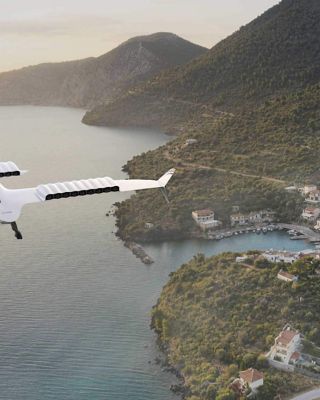 Lilium jet overflying the future of flight autonomous aviation