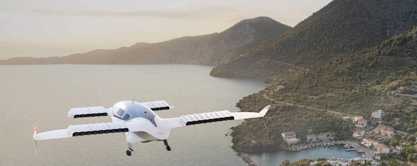 Lilium jet overflying the future of flight autonomous aviation