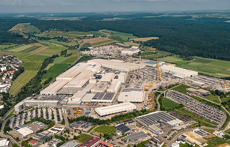Explore the Liebherr production site in Germany, a state-of-the-art industrial complex specializing in construction machinery and innovative engineering solutions. Discover how sustainable practices and cutting-edge technology drive efficiency and growth.