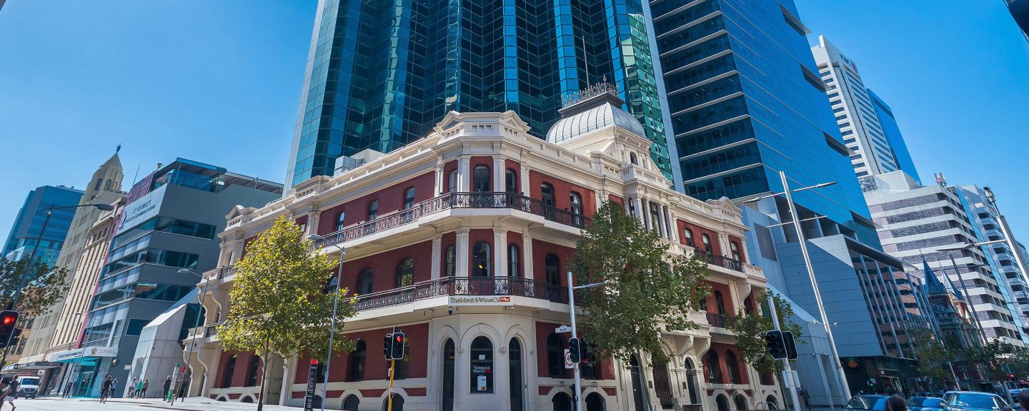 Forge Palace Tower Hotel Banner Buildings Skyline