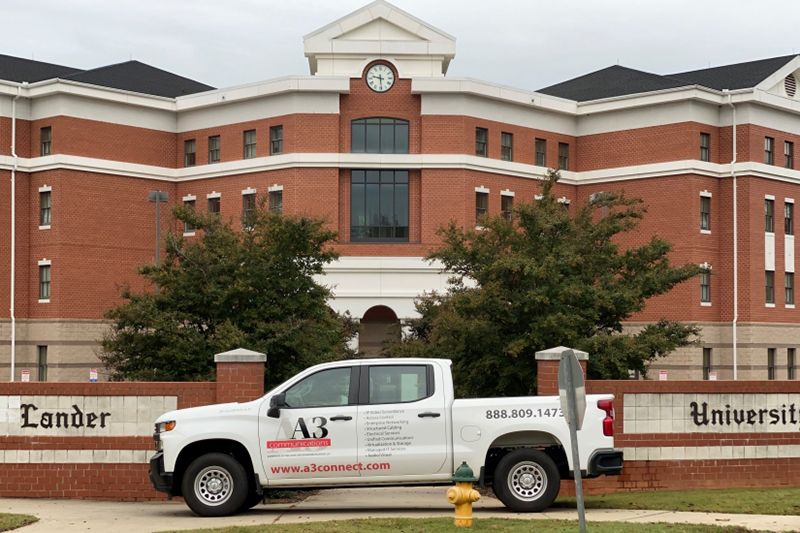 A3 Communications Overhauls Security for Lander University