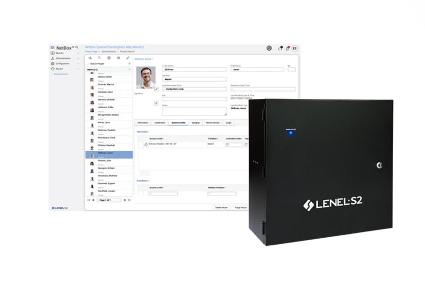 Centralize access control management with the scalable and intelligent LenelS2 NetBox platform.