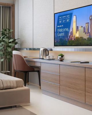 Onity integration hotel room | Guests get seamless access and smart security