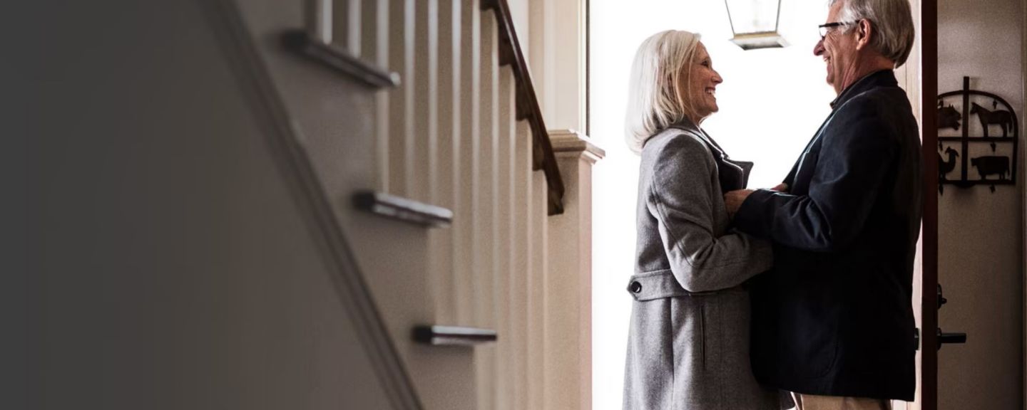 Onity Senior Living Couple in Doorway