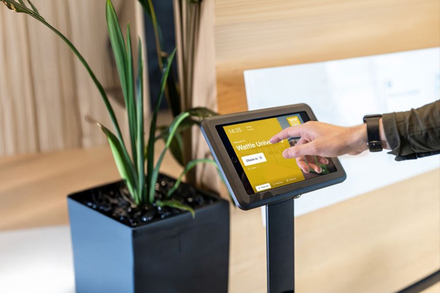 Simplify visitor registration and check-in processes with the Sine visitor management platform.