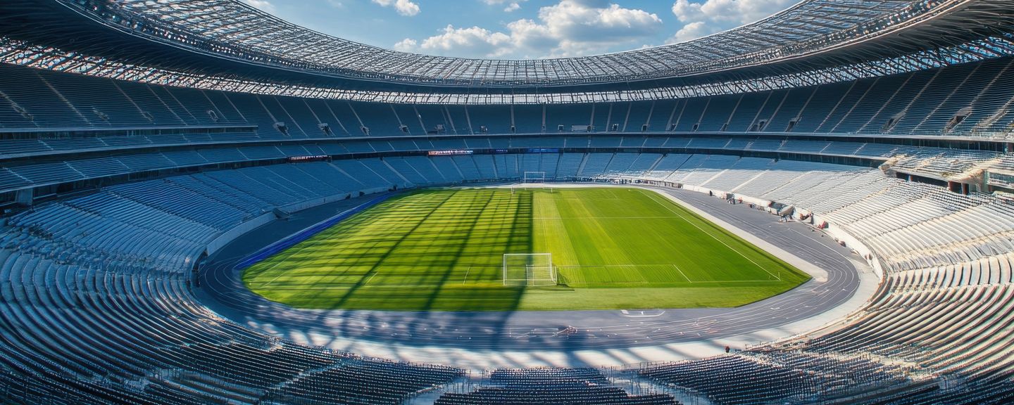 Stadium roof showcase modern sports facilities